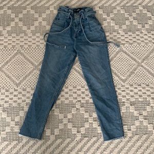 Baggy Jeans with ruffle